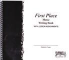 With lyric lines. 33601: $7.95 Guitar Manuscript Book 9 x 12 inches, 32 pages.