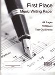 95 First Place Music Writing Paper Book 12 stave, music writing book.