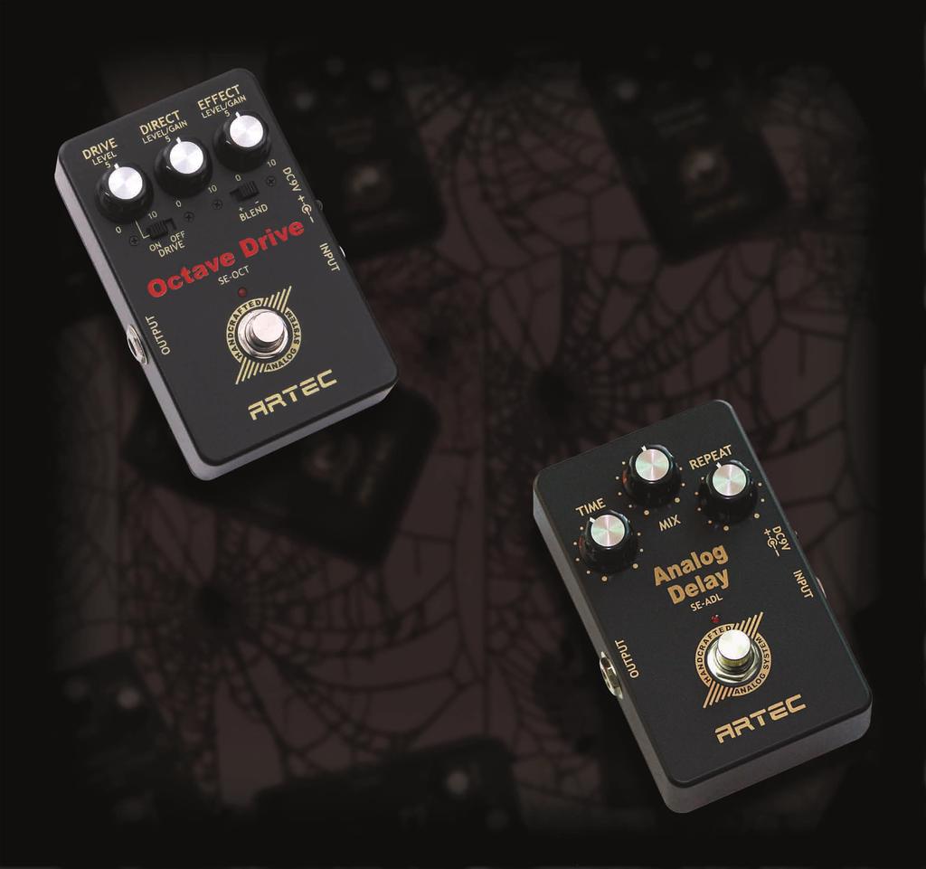 Octave Drive SE-OCT SE-OCT is a unique pedal that combines traditional octaver effect and overdrive function.