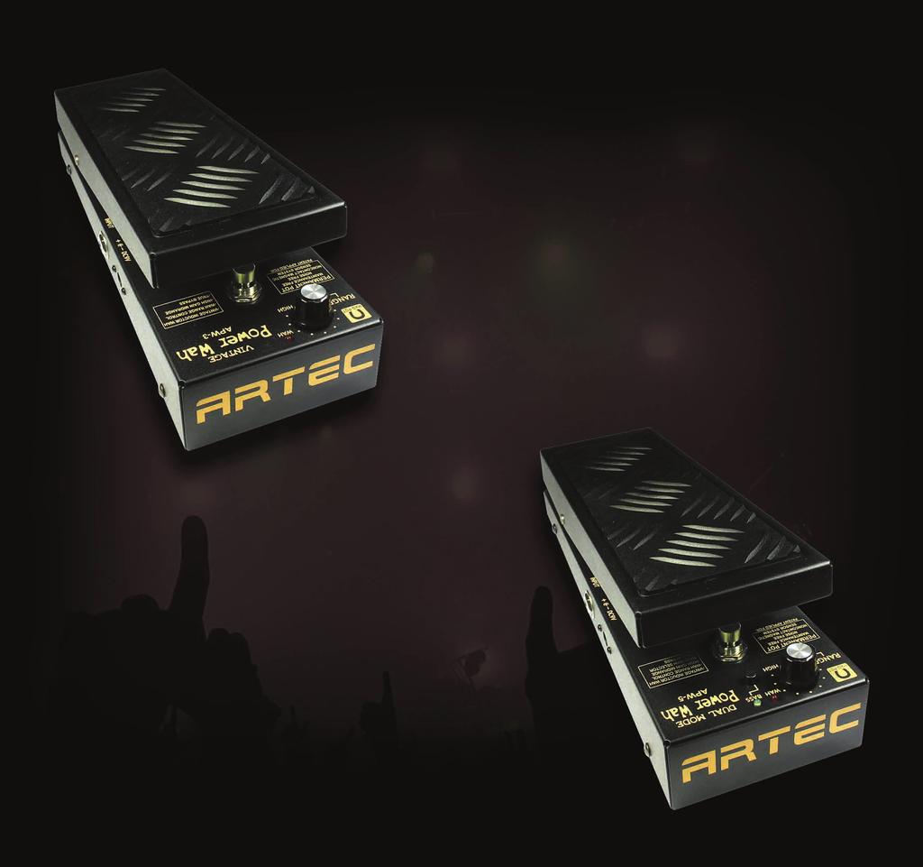Vintage Power Wah APW-3 APW-3 is a Mid-Low range enhanced traditional Inductor-Transistor type Wah pedal.