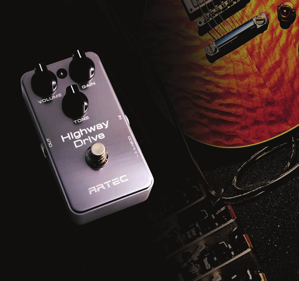 The LEGEND SERIES HIGHWAY DRIVE LE-HDR Distortion British style natural amp distortion Based on British amp drive texture, you can make lead guitar drive sound with dynamic midrange Features Analog