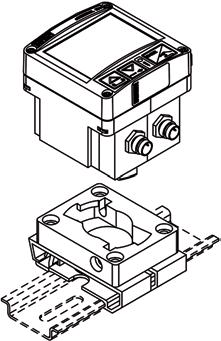 Mounting on a proportional valve
