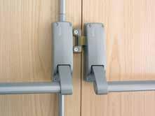 Briton Series - Panic exit hardware Briton Series - Applications EN1125 Classification - B1322AA The most important thing you must consider when specifying panic exit hardware is who might be in the