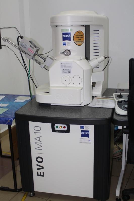 VP SCANNING ELECTRON MICROSCOPE WITH EDX 1.