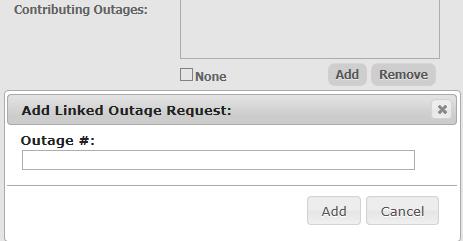 Prior Outages -> Contributing Outages a.