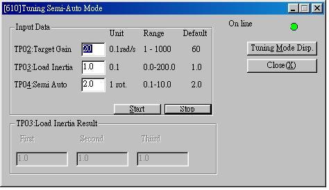 2-8-2. Tuning Semi-Auto Mode Screen Fig. 2-8-2.