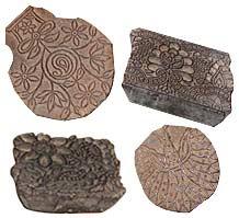 15.2.3 Block printing In this method, wooden blocks of various designs that are readily available in the market, are used to print on the fabric (Fig. 15.3).