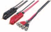 8 mm CLIP TYPE PROBE L22 Cable length 1.5 m (4.92 ft) PIN TYPE PROBE L23 Cable length 1.5 m (4.92 ft) TEMPERATURE SENSOR Z25 Cable length 1 m (3.