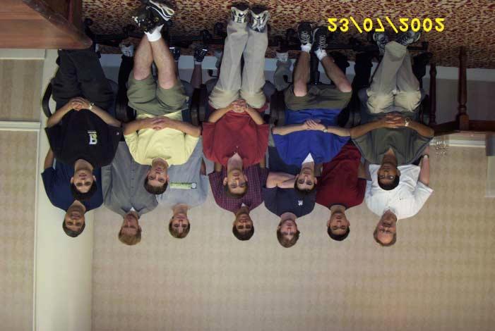 Back (standing) left to right: Luis Salinas, Andrei Zaremba, Daniel Rensch, Daniel Fernandez, Noah Siegel, Philip Wang and