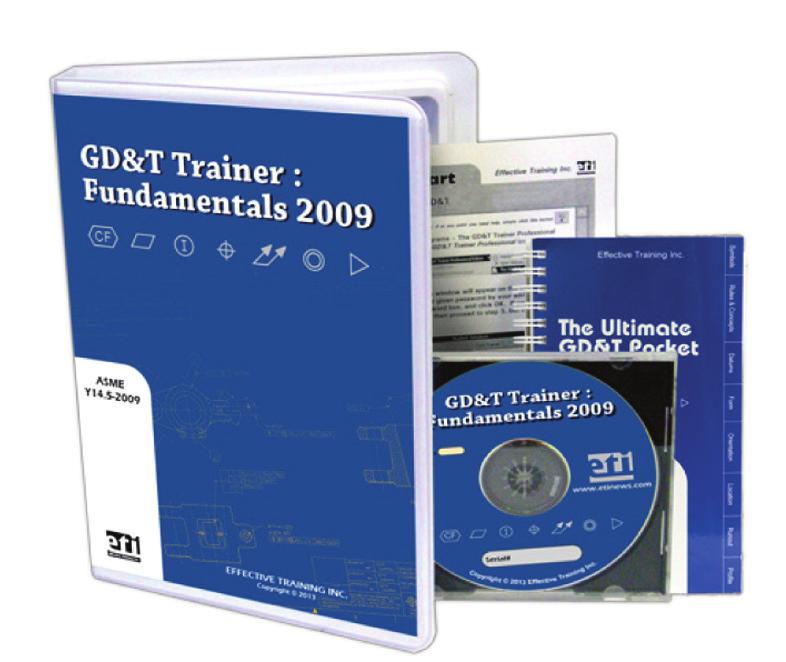 SOFTWARE The GD&T Trainer: Fundamentals 2009 (based on ASME Y14.5-2009) Starting at $755.