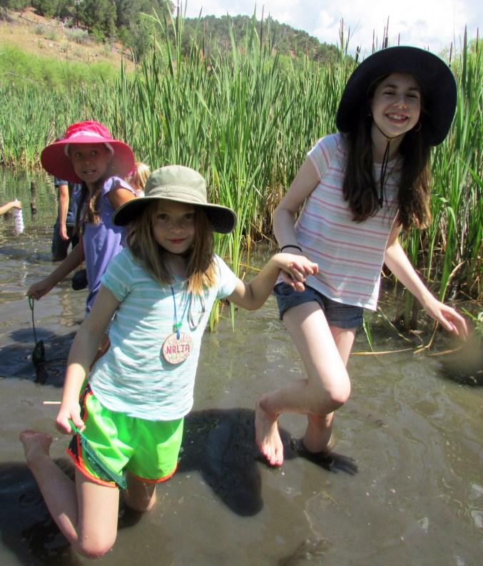 Senior Naturalists-in-Training (SNs, 15 years +), and Junior Naturalists -in Training (JNs, 13-14) assist our educators and interns in a variety of daily