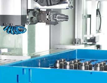 Compact and spacious It is true that an automatic multispindle lathe takes up a certain amount of floor area.