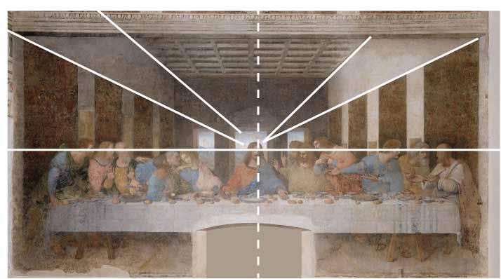 Design axis Shapes Proportion Balance Space Leonardo da Vinci, The Last Supper (c.