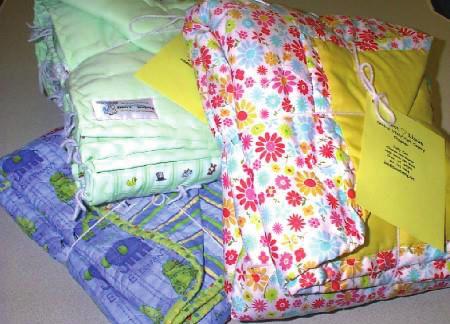 SEWN ITEMS QUILT/BLANKETS In consideration of the recipients, we appreciate blankets made in smoke-free, pet-free homes.