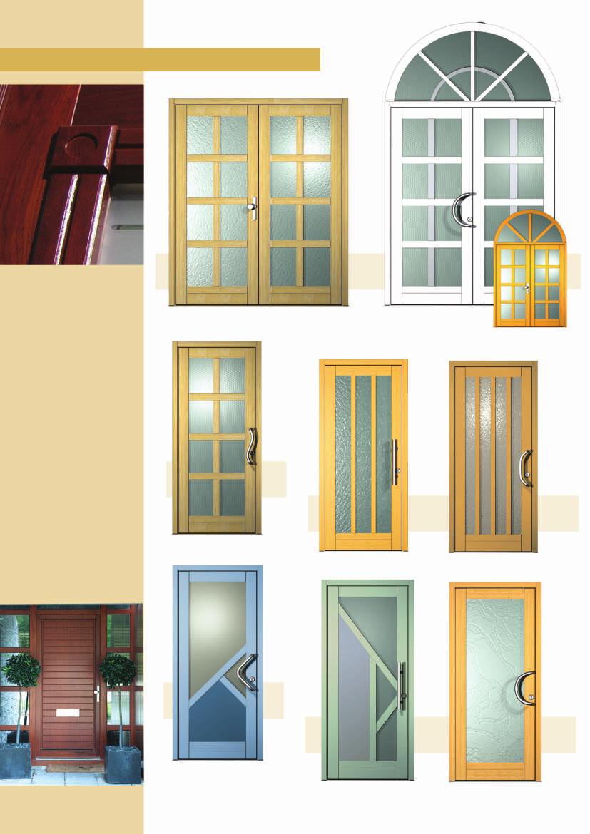 DESIGN OF CLASSIC ENTRY DOORS We can also