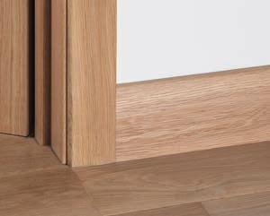 Solid Oak Ogee Skirting SOS-001 119 x 20 x 3000mm Complete
