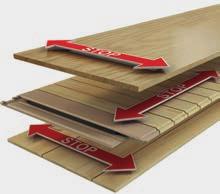 Resistant to changes in temperature and humidity 2G flooring is easy to install Use