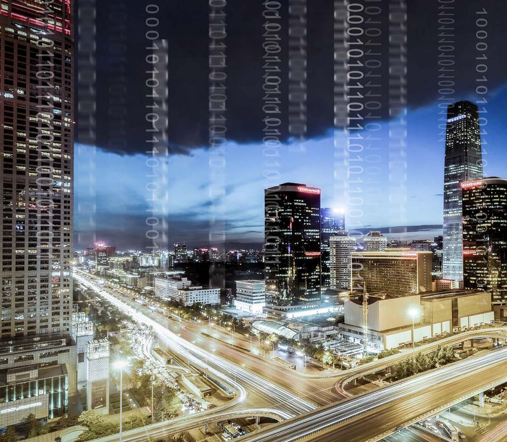 PUTTING DATA TO WORK Data lies at the heart of the Smart City.