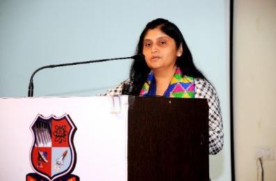 Figure 25: Speech by Guest of Honor, Ms. Mona Khandhar-IAS, Secretary at UD&UHD, GOG growth in the previous government as against the vision of new government of exponential growth.