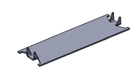 FIG. 240 / 245 stud guard, triangle point / twist point Electro-Galvanized Carbon Steel: Triangle Point (240G) Electro-Galvanized Carbon Steel: Twist Point (245G) Designed to protect piping and