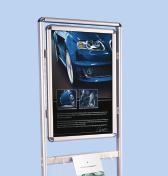 DISPLAY ILLUMINATED INFO BOARD Info Board is also available with a lightbox Choice of single or double sided, with or without shelves