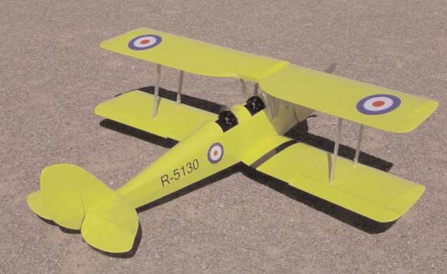 TIGER MOTH 120 ASSEMBLY INSTRUCTIONS SPECIFICATIONS Wing Span: