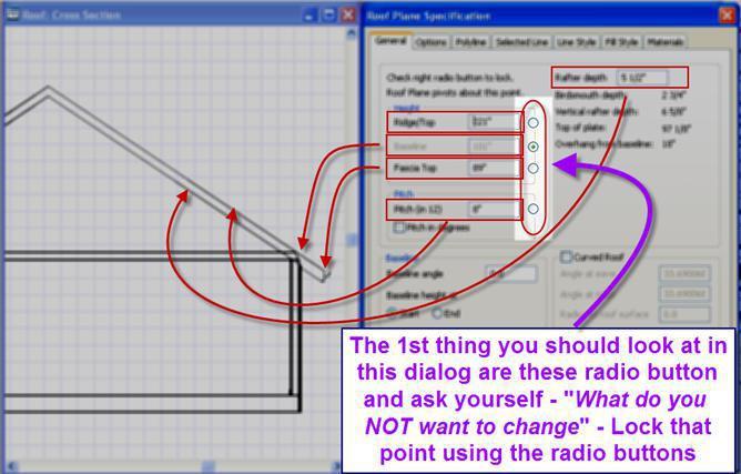 CAD Boxes at an angle and can be changed Adjust Roof Planes