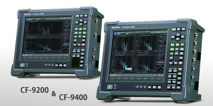 Portable FFT Analyzer CF-9200/9400 Frequency response