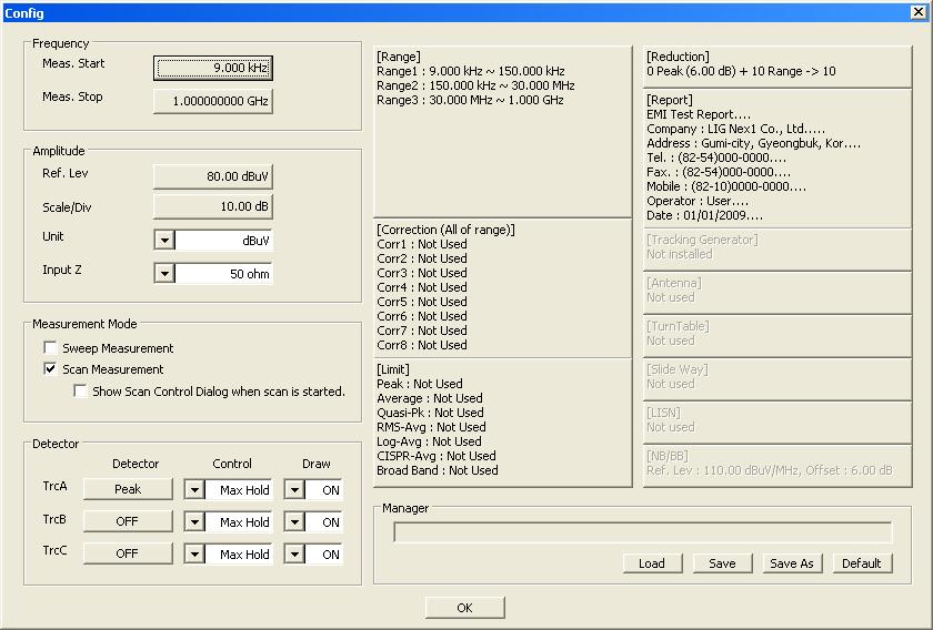 EMI software options ETS-2008 ETS2008 is an EMC Total Solution for PC in order to measure