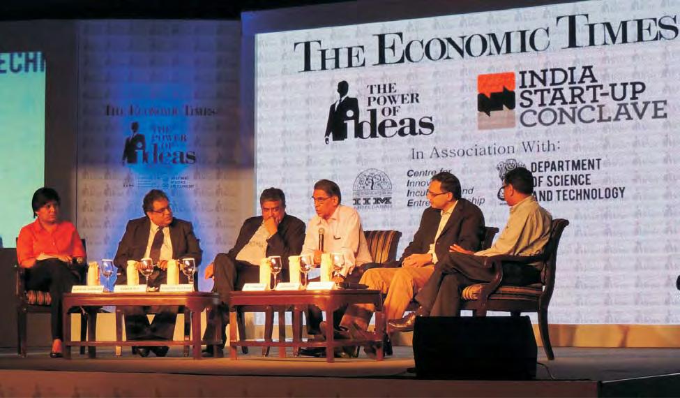 5. The Power of Ideas 2012 National Science and Technology Development Board partnered with The Economic Times and Centre for Innovation, Incubation and Entrepreneurship for implementation of India s
