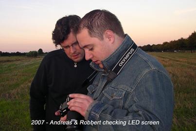 During the Zavenbergen trips Andreas and I were both watching Robbert and never saw him move our cameras around in the