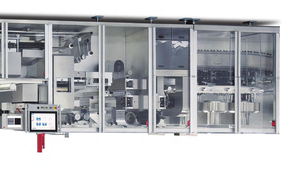 Available options Product feeding elevator from floor level Vacuum dust control system Camera inspection system Pinhole