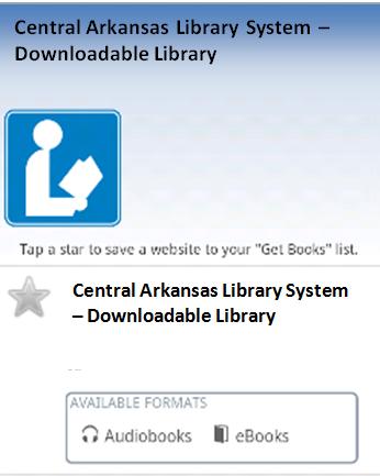 Central Arkansas Library E- Library Nook Tablets Page 3 C.