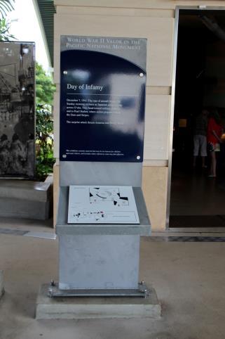 Tactile map of the exhibit galley