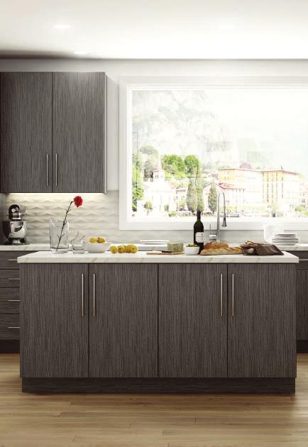 By Edgewood Designer texture and finish Deep texture TFL delivers look and feel of natural wood Superior durability and