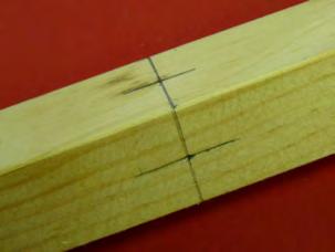 - Ruler - Pencil 11 Using a mitre box cut a 200mm length.
