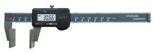Digital Depth Gauges (Double Hooks) Digital Calipers with Broad Measuring Faces Bridge length 100mm -1=150mm 123-201 123-201-1 123-202 123-202-1 123-203 123-203-1 Grove depth
