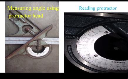 Now you can see the reading at the top the top surface area but rate from the top 470, 475, 480, 481, 482 millimetre. So the difference is 610-482=128 millimetre.