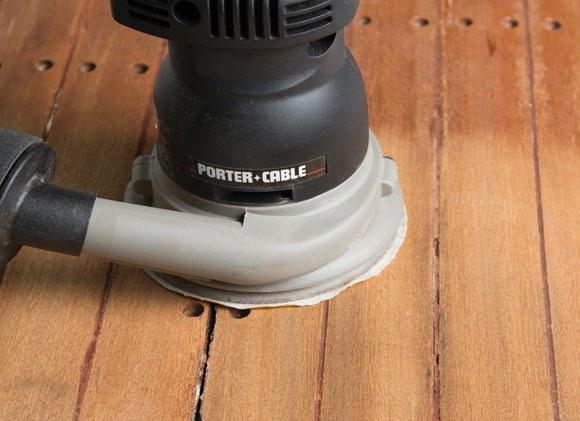 Ensure all post sealer sanding residue has been removed with a tack rag, vacuum or air hose. 3.