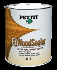 Wipe old varnish with Pettit s 120 or 120VOC-Free Brushing Thinner to be sure all dirt, wax, polish and/or grease has been removed. 2.