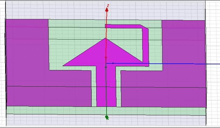 II. ANTENNA DESIGN The layout of the proposed UWB antenna is shown in Fig. 1.