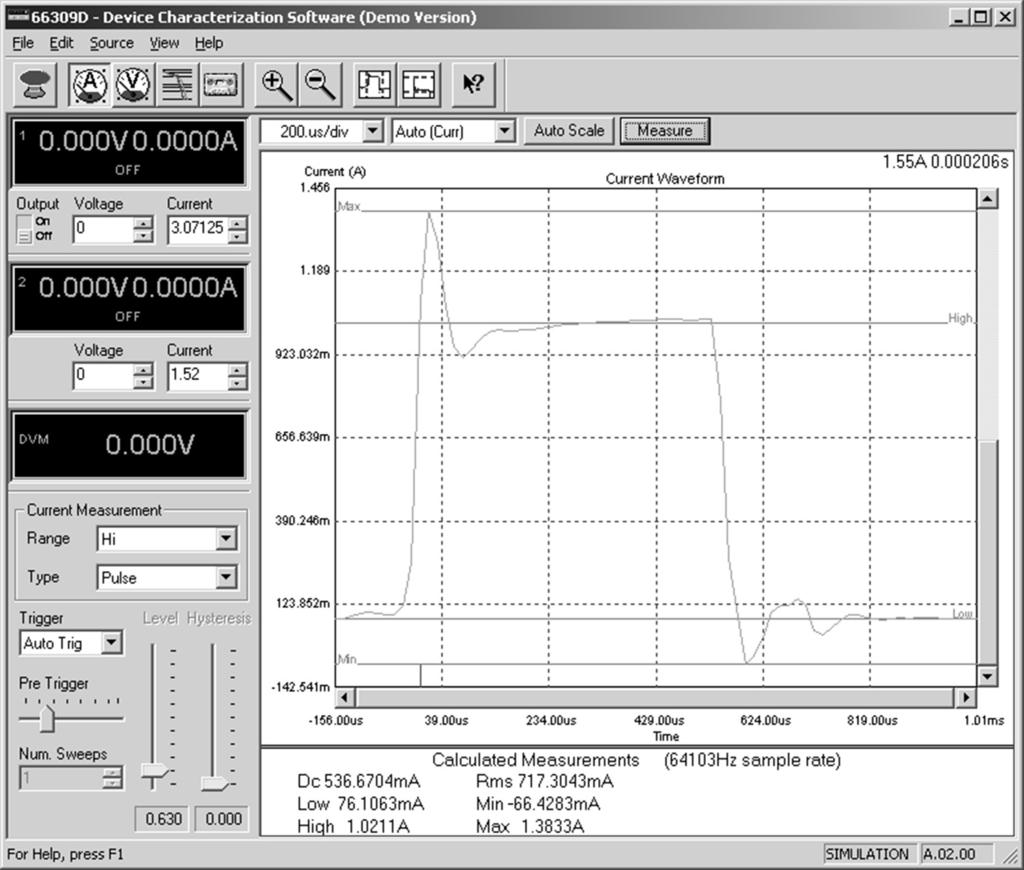 69 Keysight Ultra-Wideband Communication RF Measurements - Application Note 9. Power Supply Measurements One of the criteria for PHY layer selection is power consumption.