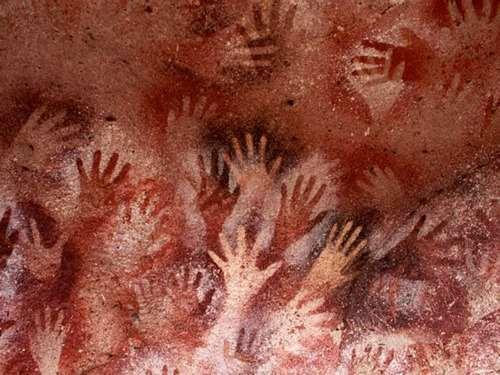 #2: LASCAUX CAVES Hand prints Created by blowing