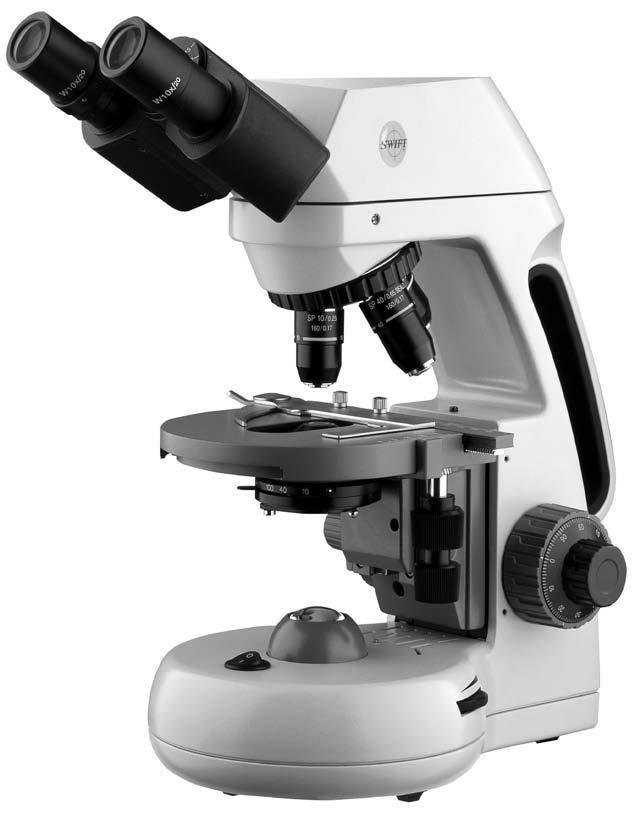 SWIFT M10 SERIES (Non-digital) Your Swift M10 microscope is an instrument of precision, both optically and mechanically and will last a lifetime with a minimum amount of maintenance.
