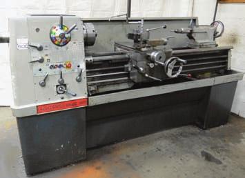 25 bore, speeds to 240 RPM, threading s/n 12120 STANKO IM63 engine lathe with 26 swing, 120 between