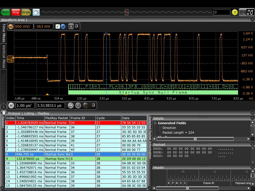 05 Keysight CAN, LIN and FlexRay Protocol Triggering and Decode for Infiniium 9000 and S-Series Oscilloscopes - Data