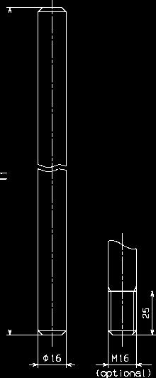 length PU Part Material Standard Diameter (l1) distance Ø16 mm (l2) Ø10 mm (l3) pc(s) No.