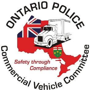 POLICE PARTNERSHIP AWARD Ontario Police Commercial Vehicle Committee Police officers see first-hand how collisions involving commercial motor vehicles result in property damage, personal injuries