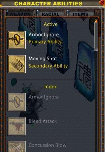 A minimum of only 70 skill in Tactics and the appropriate weapon skill is required for the first Ability, but 90 skill in both is required to make use of both Abilities.