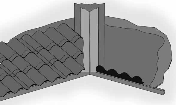In most cases, a double gable trim system will be needed at one end of a gable roof.